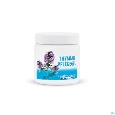 Sie sehen eine Packung Thymian Brustbalsam Naturkosmetik 100ml, Produktbild: 02 Thymian Brustbalsam Naturkosmetik 100ml, A-Nr.: 3898705 - 02