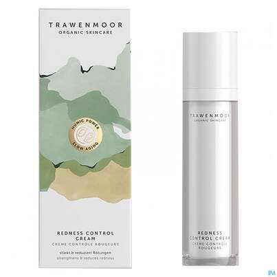 Sie sehen eine Packung Trawenmoor Redness Controll Cream 50ml, Produktbild: 01 Trawenmoor Redness Controll Cream 50ml, A-Nr.: 5657839 - 01