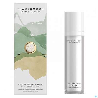 Sie sehen eine Packung Trawenmoor Regeneration Cream 50ml, Produktbild: 01 Trawenmoor Regeneration Cream 50ml, A-Nr.: 5657851 - 01