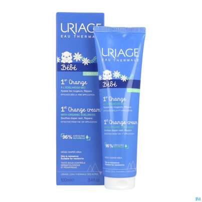 Sie sehen eine Packung Uriage Baby Windelcreme 100ml, Produktbild: 07 Uriage Baby Windelcreme 100ml, A-Nr.: 5617745 - 07