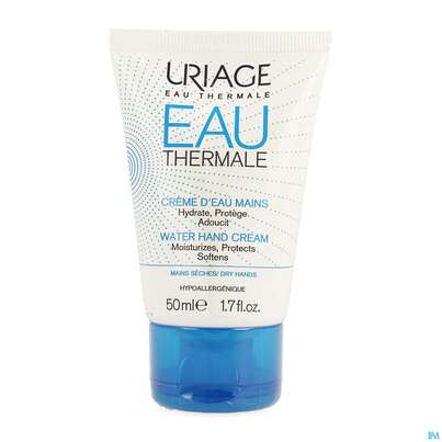 Sie sehen eine Packung Uriage Hydro-aktiv Handcreme 50ml, Produktbild: 05 Uriage Hydro-aktiv Handcreme 50ml, A-Nr.: 5618383 - 05