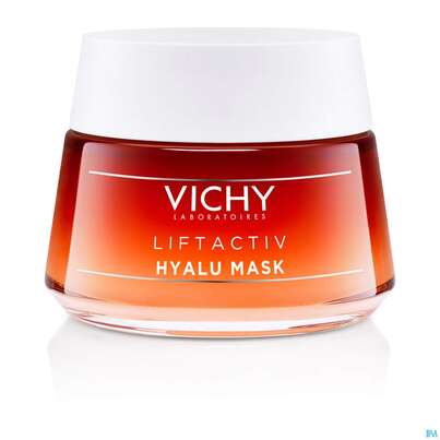 Sie sehen eine Packung Vichy Liftactiv Hyalu Maske Alle Hauttypen 50ml, Produktbild: 02 Vichy Liftactiv Hyalu Maske Alle Hauttypen 50ml, A-Nr.: 4870436 - 02