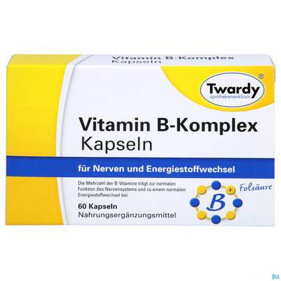 Vitamin B-kapseln Komplex Twardy 60st, A-Nr.: 2996920 - 01