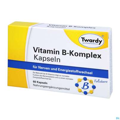 Vitamin B-kapseln Komplex Twardy 60st, A-Nr.: 2996920 - 02