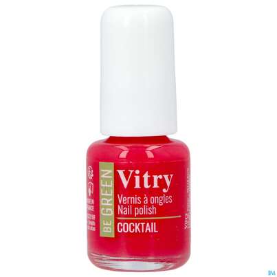 Sie sehen eine Packung Vitry Be Nagellack 64 Cocktail Vgree 6ml, Produktbild: 02 Vitry Be Nagellack 64 Cocktail Vgree 6ml, A-Nr.: 5455053 - 02