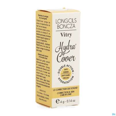 Sie sehen eine Packung Vitry Hydra Cover – Pflege/korrektur Des Teints_beige 4g, Produktbild: 02 Vitry Hydra Cover – Pflege/korrektur Des Teints_beige 4g, A-Nr.: 4728394 - 02