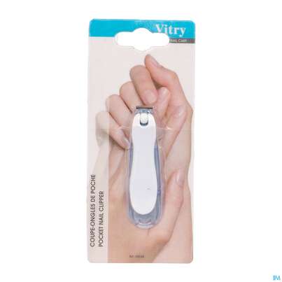 Sie sehen eine Packung Vitry Nagelknipser Plexi_rot 1pc, Produktbild: 03 Vitry Nagelknipser Plexi_rot 1pc, A-Nr.: 4633311 - 03