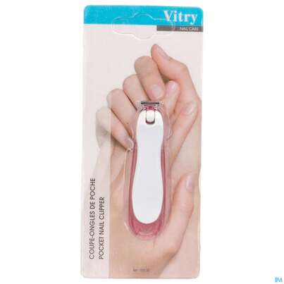 Sie sehen eine Packung Vitry Nagelknipser Plexi_rot 1pc, Produktbild: 04 Vitry Nagelknipser Plexi_rot 1pc, A-Nr.: 4633311 - 04