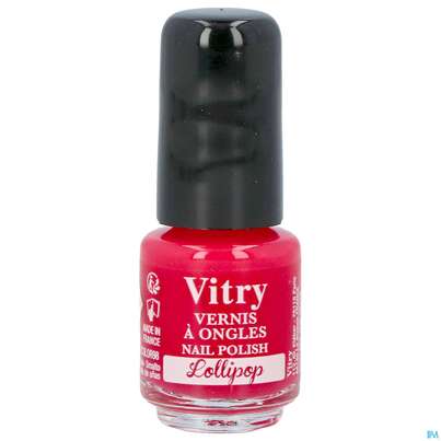 Sie sehen eine Packung Vitry Nagellack 98 Lollipop 4ml, Produktbild: 02 Vitry Nagellack 98 Lollipop 4ml, A-Nr.: 4629143 - 02