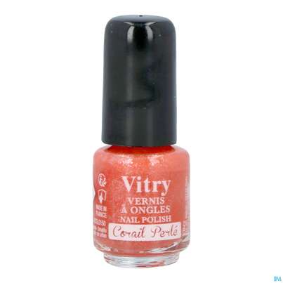 Sie sehen eine Packung Vitry Nagellacke : Corail Perlé 4ml, Produktbild: 03 Vitry Nagellacke : Corail Perlé 4ml, A-Nr.: 4629723 - 03