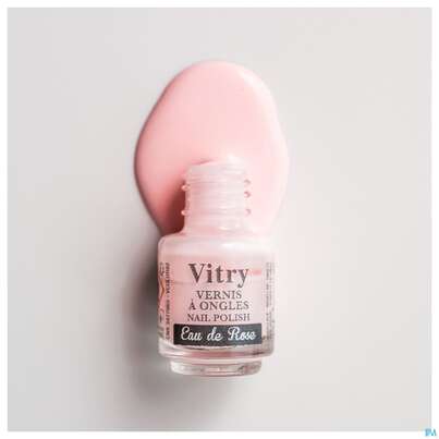 Sie sehen eine Packung Vitry Nagellacke : Eau De Rose 4ml, Produktbild: 03 Vitry Nagellacke : Eau De Rose 4ml, A-Nr.: 4629077 - 03