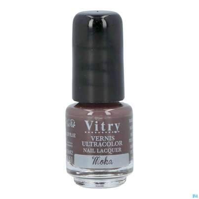 Sie sehen eine Packung Vitry Nagellacke : Moka 4ml, Produktbild: 02 Vitry Nagellacke : Moka 4ml, A-Nr.: 4629746 - 02