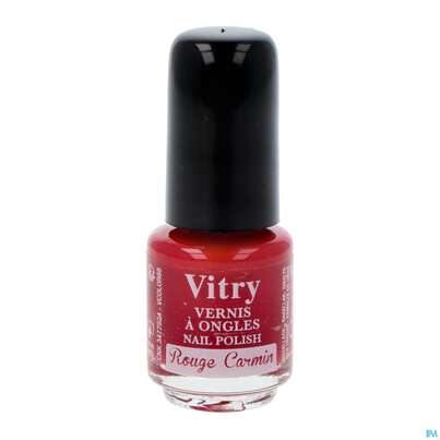 Sie sehen eine Packung Vitry Nagellacke : Rouge Carmin 4ml, Produktbild: 03 Vitry Nagellacke : Rouge Carmin 4ml, A-Nr.: 4629031 - 03