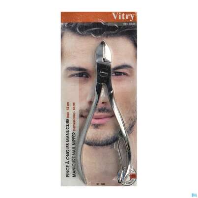 Sie sehen eine Packung Vitry Nagelzange Aus Rostfreiem Edelstahl 12 Cm 1pc, Produktbild: 02 Vitry Nagelzange Aus Rostfreiem Edelstahl 12 Cm 1pc, A-Nr.: 4627747 - 02