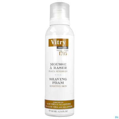 Sie sehen eine Packung Vitry Rasierschaum 200ml, Produktbild: 03 Vitry Rasierschaum 200ml, A-Nr.: 4628132 - 03