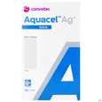 Sie sehen eine Packung Wundauflagen Aquacel Ag+/extra +verstaerkungsfasern 4x 10cm 41358 10st, Produktbild: 01 Wundauflagen Aquacel Ag+/extra +verstaerkungsfasern 4x 10cm 41358 10st, A-Nr.: 4262234 - 01