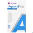 Sie sehen eine Packung Wundauflagen Aquacel Ag+/extra +verstaerkungsfasern 4x 10cm 41358 10st, Produktbild: 03 Wundauflagen Aquacel Ag+/extra +verstaerkungsfasern 4x 10cm 41358 10st, A-Nr.: 4262234 - 03