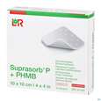 Sie sehen eine Packung Wundauflagen Suprasorb P+phmb Nkl 10x10cm 10st, Produktbild: 02 Wundauflagen Suprasorb P+phmb Nkl 10x10cm 10st, A-Nr.: 4180909 - 02