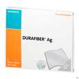 Sie sehen eine Packung Wundverband Durafiber/ag Antimikrobiell 15x15cm 66800 5st, Produktbild: 02 Wundverband Durafiber/ag Antimikrobiell 15x15cm 66800 5st, A-Nr.: 3815895 - 02
