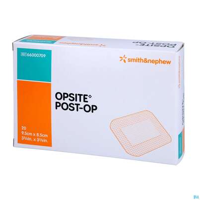 Wundverband Opsite Post-op 8,5x 9,5cm 20st, A-Nr.: 1703229 - 02