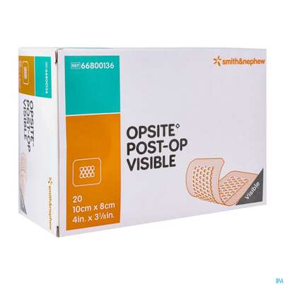 Wundverband Opsite Post-op Visible 10x 8cm 20st, A-Nr.: 3435106 - 02