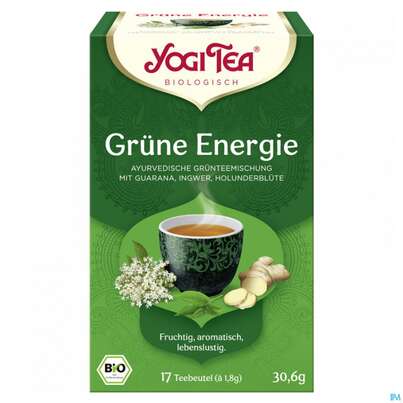 Yogi Tea Bio Gruene Energie 17st, A-Nr.: 5750154 - 02