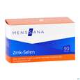 Sie sehen eine Packung Zink Kapseln +selen Menssana 90st, Produktbild: 02 Zink Kapseln +selen Menssana 90st, A-Nr.: 3083110 - 02