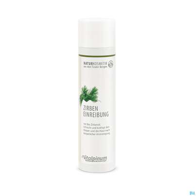 Sie sehen eine Packung Zirben Einreibung Naturkosmetik 250ml, Produktbild: 02 Zirben Einreibung Naturkosmetik 250ml, A-Nr.: 4364182 - 02