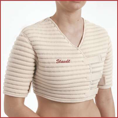 Sie sehen eine Packung Staudt Doppelschulter-Manschette, Produktbild: 01 Staudt Doppelschulter-Manschette, A-Nr.: 4179964 - 01