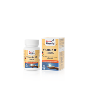 Zeinpharma Vitamin D3 2000IE Kapseln, A-Nr.: 4182819 - 01