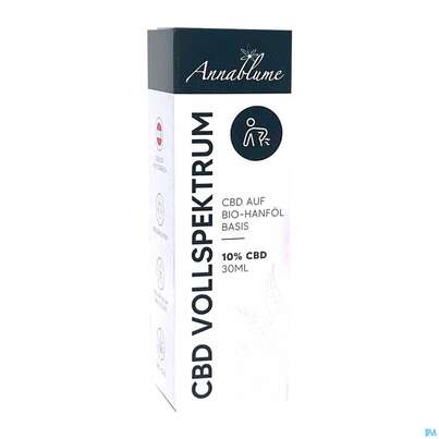 Cbd Oel/annablume 10% Black Premium &lt;0,2% Thc 30ml, A-Nr.: 5307447 - 01