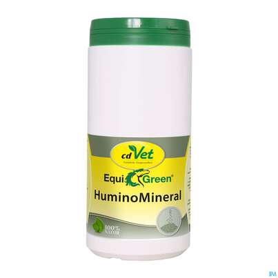Sie sehen eine Packung Veterinaerprodukte Cdvet Equigreen Huminomineral 1kg, Produktbild: 01 Veterinaerprodukte Cdvet Equigreen Huminomineral 1kg, A-Nr.: 4945051 - 01