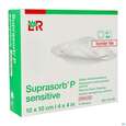 Sie sehen eine Packung Suprasorb/p/sen Bl 10x10cm 10st, Produktbild: 03 Suprasorb/p/sen Bl 10x10cm 10st, A-Nr.: 5136141 - 03