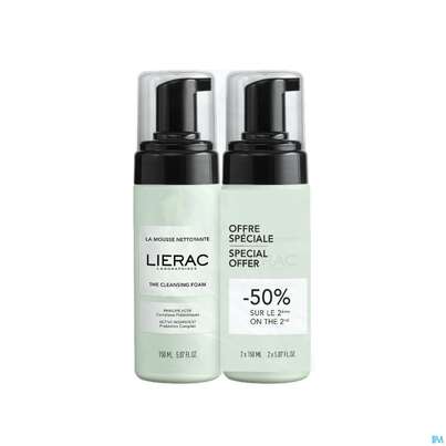 Lierac Cleanser/duo The Cleansing Foam 150ml 2st, A-Nr.: 5840236 - 02