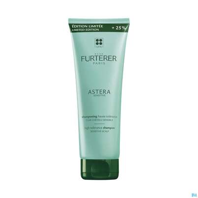 Sie sehen eine Packung Shampoon Furterer Promo Sonderedition Astera Sensitive 250ml, Produktbild: 05 Shampoon Furterer Promo Sonderedition Astera Sensitive 250ml, A-Nr.: 5868275 - 05
