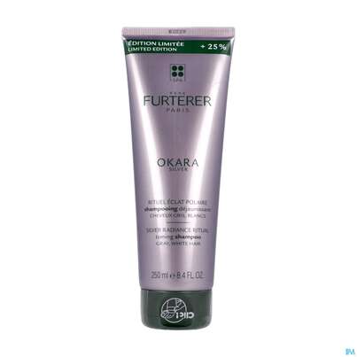 Sie sehen eine Packung Shampoon Furterer Promo Sonderedition Okara Silver Polarglan 250ml, Produktbild: 02 Shampoon Furterer Promo Sonderedition Okara Silver Polarglan 250ml, A-Nr.: 5868329 - 02