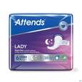 Sie sehen eine Packung Inkontinenz Attends Einlagen/vorlage Lady Night Pad 6 30st, Produktbild: 02 Inkontinenz Attends Einlagen/vorlage Lady Night Pad 6 30st, A-Nr.: 5630007 - 02