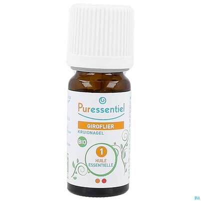 Sie sehen eine Packung Aetherische Oele Puressentiel/bio Gewuerznelke 5ml, Produktbild: 02 Aetherische Oele Puressentiel/bio Gewuerznelke 5ml, A-Nr.: 4934159 - 02