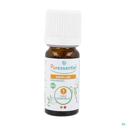 Sie sehen eine Packung Aetherische Oele Puressentiel/bio Gewuerznelke 5ml, Produktbild: 04 Aetherische Oele Puressentiel/bio Gewuerznelke 5ml, A-Nr.: 4934159 - 04