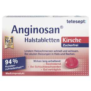 tetesept Anginosan Kirsche Lutschtabletten zuckerfrei, A-Nr.: 5388658 - 01