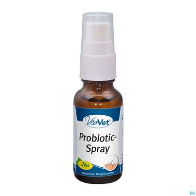 Sie sehen eine Packung Veterinaerprodukte Veavet Probiotic-spray 20ml, Produktbild: 01 Veterinaerprodukte Veavet Probiotic-spray 20ml, A-Nr.: 4797219 - 01