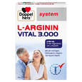 Sie sehen eine Packung Doppelherz system L-ARGININ VITAL 3.000, Produktbild: 01 Doppelherz system L-ARGININ VITAL 3.000, A-Nr.: 4195615 - 01