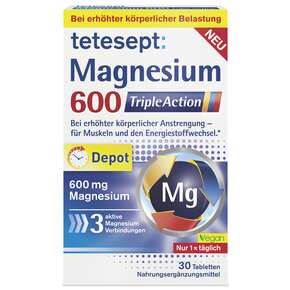 Tetesept Magnesium 600 Triple Action, A-Nr.: 5929924 - 01
