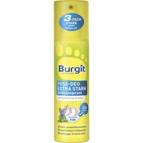 Burgit Fuß-Deo Antitranspirant 175ml, A-Nr.: 4615359 - 01