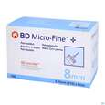 Injektionsspritzen U.zubeh. Bd Microfine Pen Nadel 8mmx 0,25mm 100st, A-Nr.: 5197415 - 03