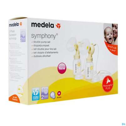 Medela Symphony/doppelpumpset Personalfit+ Gr.s 21mm 1st, A-Nr.: 5409490 - 02