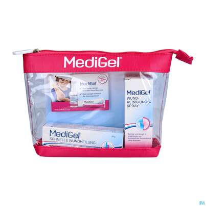 Medigel Reiseset Wundversorgung Gel 20g +spray 50ml 1st, A-Nr.: 5256141 - 01