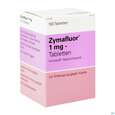 Sie sehen eine Packung Zymafluor Tabl 1mg 100st, Produktbild: 02 Zymafluor Tabl 1mg 100st, A-Nr.: 0067352 - 02