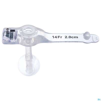 Sie sehen eine Packung Ernaehrungssonde Flocare/minisoft Button Austauschsonde Ch 14/3,5cm 1st, Produktbild: 02 Ernaehrungssonde Flocare/minisoft Button Austauschsonde Ch 14/3,5cm 1st, A-Nr.: 5198018 - 02