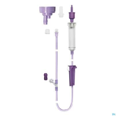 Sie sehen eine Packung Flocare Universal Ueberleitgeraet Enfit 30st, Produktbild: 01 Flocare Universal Ueberleitgeraet Enfit 30st, A-Nr.: 4355533 - 01